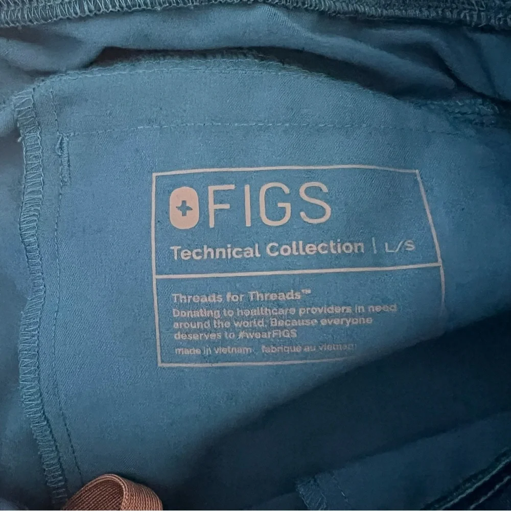 Figs Men’s Axim Cargo Scrub Pants Alps Blue